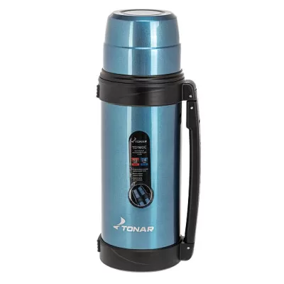 Термос (T-KD-9017-1.2) 1200ML синий (ручка) TONAR448016
