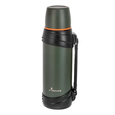 Термос (T-KD-938-2.5) 2500ML хаки (дополн.пласт.чашка, ручка) TONAR448018