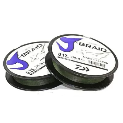 Плетенка J-Braid X4 135м (зеленая)