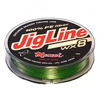 Плетенка JIGLINE X8 100м (зеленая)