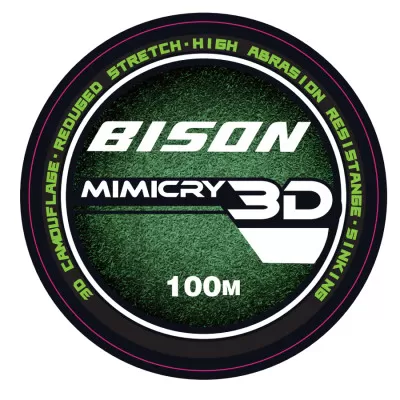 Леска BISON Mimicry 3D 100M 0.22mm