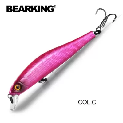 Воблер Bearking Black Rat (Rigge) 90SF, 90мм, 10g (0.5-1.3м), цв. C448410