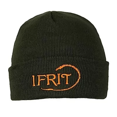 Шапка с отворотом "IFRIT RAN" 100% акрил (Цвет Хаки, Размер 57-60)436820