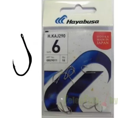 Хаябуса крючок H.KAJ290 B.N № 4  10шт.