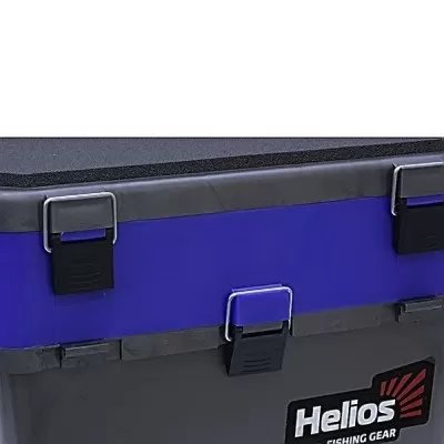 Ящик зимний HELIOS  серый/синий (HS-IB-19-GB) /кор.6шт/
