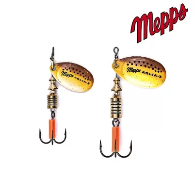Блесна Mepps Aglia BROWN TROUT (темная форель) №4 (9гр.)