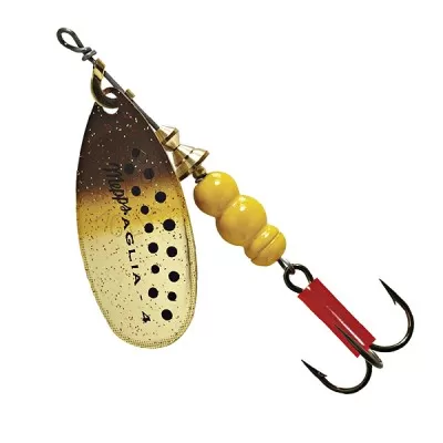 Блесна Mepps Aglia BROWN TROUT (темная форель) №4 (9гр.)