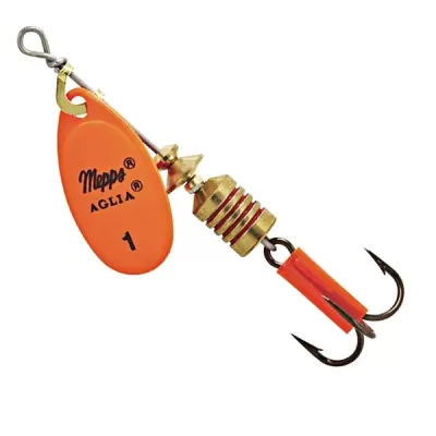 Блесна Mepps Aglia Fluo Orange (оранжевая) №1 (3.5гр)