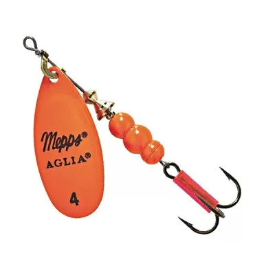 Блесна Mepps Aglia Fluo Orange (оранжевая) №4 (9гр.)