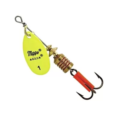 Блесна Mepps Aglia Fluo Chartreuse (лимонная) №1 (3.5гр)
