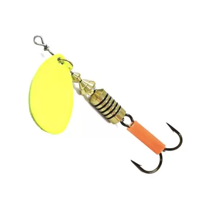 Блесна Mepps Aglia Fluo Chartreuse (лимонная) №2 (4.5гр)