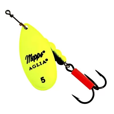 Блесна Mepps Aglia Fluo Chartreuse (лимонная) №5 (13гр)