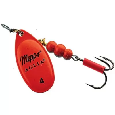 Блесна Mepps Aglia Fluo Rouge (красная) №4 (9гр.)448548