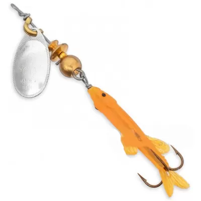 Блесна Mepps Aglia mini saumon серебро №0 (3гр)