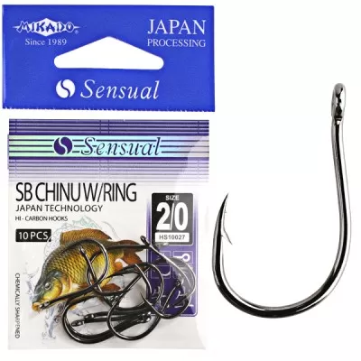 Крючок SENSUAL CHINU DOUSKI w/ring №10 BN410842