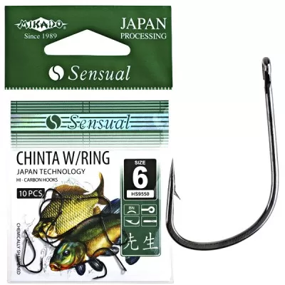 Крючок SENSUAL CHINTA w/ring № 6 BN401915