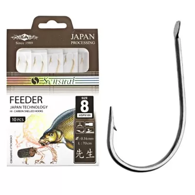 Крючок SENSUAL FEEDER No 4 10 шт401937