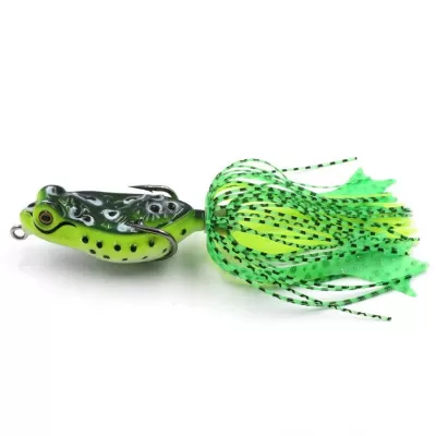 Мягкая приманка лягушка-незац. Namazu FROG с лапками, 48мм, 8г, цв.07, YR Hooks (BN) #1/0