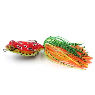 Мягкая приманка лягушка-незац. Namazu FROG с лапками, 48мм, 8г, цв.09, YR Hooks (BN) #1/0434507