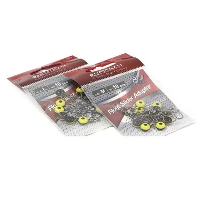 Крепеж для скользящего поплавка Namazu FLOAT SLIDER ADAPTER, цв. BN, р. M (уп. 10шт)