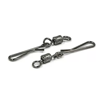 Вертлюг с форел. заст. Namazu ROLLING RIBBED, цв. BN, р. 2, test-35 кг (уп.10шт)432117