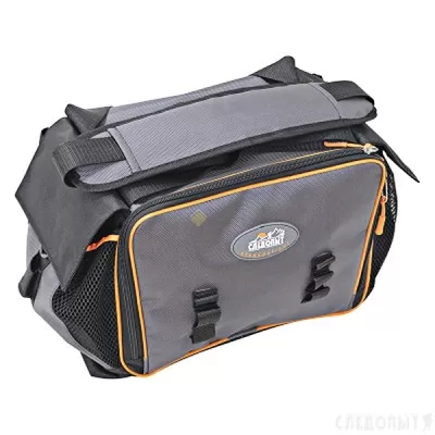 Сумка рыб. "СЛЕДОПЫТ" Lure Bag XL, 40х28х24см, цв. серый+5 коробок/PF-BBK-01411768