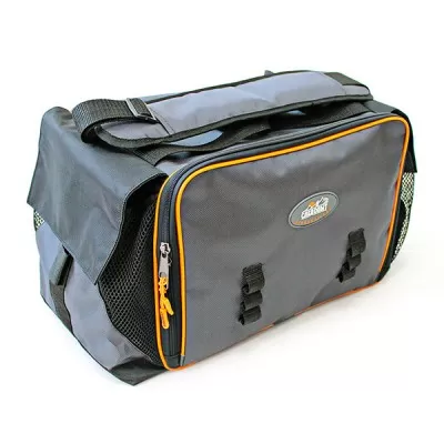 Сумка рыб. "СЛЕДОПЫТ" Lure Bag L, 40х25х21см, цв. серый+5 коробок Luno 20/PF-BBK-02411766