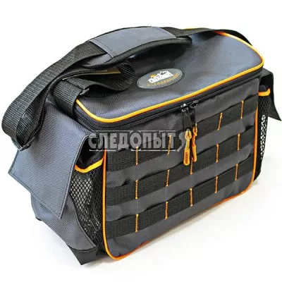 Сумка рыб. "СЛЕДОПЫТ" Base Lure Bag L, 36х22х15 см, цв. серый + 3 коробки/PF-BBA-02411763