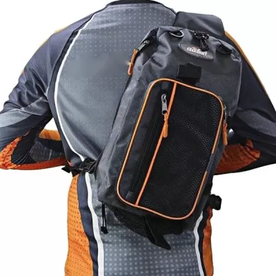 Сумка-рюкзак рыб. "СЛЕДОПЫТ" Sling Shoulder Bag, 44х24х17 см, цв. серый/PF-BM-01411878