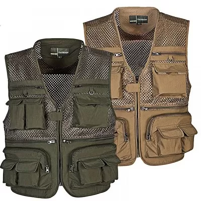 Жилет рыболовный "СЛЕДОПЫТ" Fishing Mesh Vest Backpack, р. L/PF-FMV-04434487