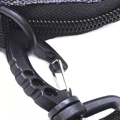 Сумка рыб. "СЛЕДОПЫТ" Street Fishing MultiLock V-Pouch, 22х12,5х8 см, цв. серый/PF-BBK-09