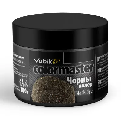 Компонент прикормки Vabik COLORMASTER Черный 100г436026
