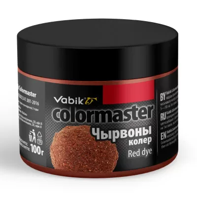 Компонент прикормки Vabik COLORMASTER Красный 100г436025