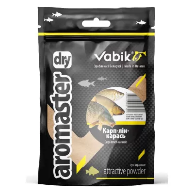 Аттрактант Vabik AROMASTER-DRY Карп-Линь-Карась 100г437107