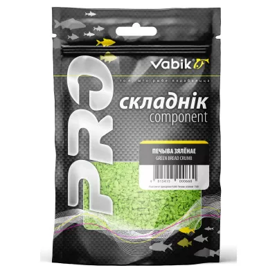 Компонент прикормки Vabik Печиво 150г зеленое 431143
