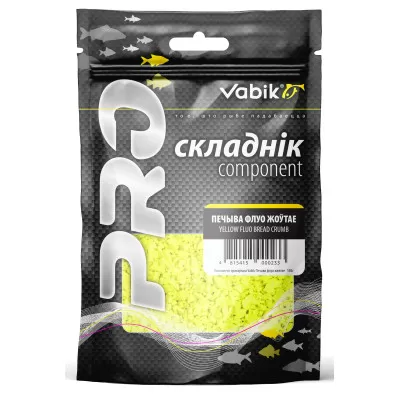 Компонент прикормки Vabik Печиво флуо 150г желтое 434097