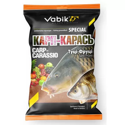 Прикормка Vabik SPECIAL Карп-Карась Тутти-фрутти 1кг446645