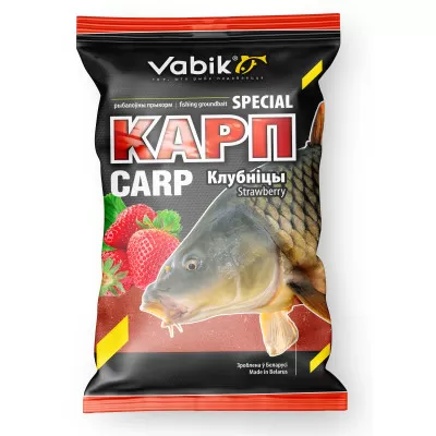 Прикормка Vabik SPECIAL Карп Клубника 1кг411340