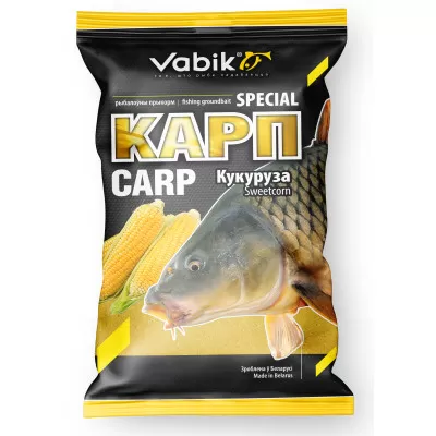 Прикормка Vabik SPECIAL Карп Кукуруза 1кг411341