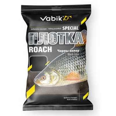 Прикормка Vabik SPECIAL Плотва Чёрная 1кг