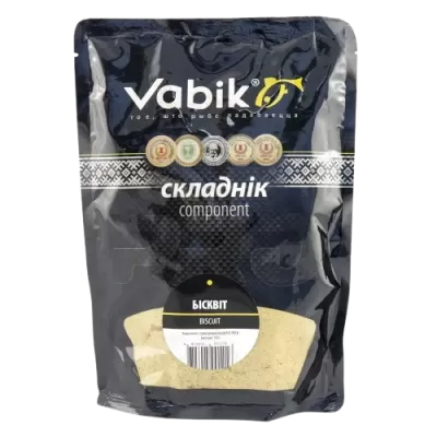 Компонент прикормки Vabik BIG PACK 750г Бисквит 448134