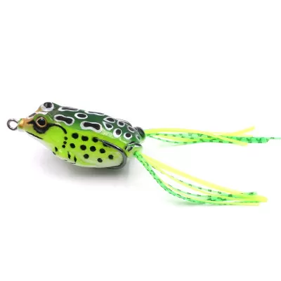 Мягкая приманка лягушка-незац. Namazu FROG, 45мм, 6г, цв.17,  YR Hooks  (BN) #1/0432440