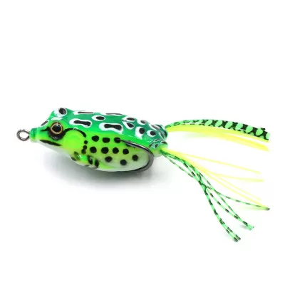 Мягкая приманка лягушка-незацепляйка Namazu FROG, 60 мм, 12 г, цвет 19, YR Hooks (BN) #4/0434528